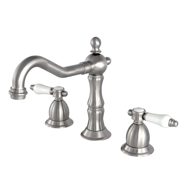KS1978BPL 8" Widespread Bathroom Faucet, Brushed Nickel